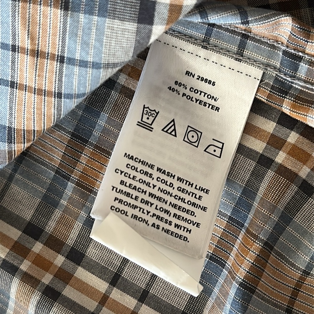 Pendleton *NWOT* Men's Frontier Short Sleeve Western Snap Front Shirt - Picture 8 of 13